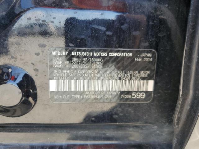 JA32U2FU2EU020672 Mitsubishi Lancer Es/es Sport