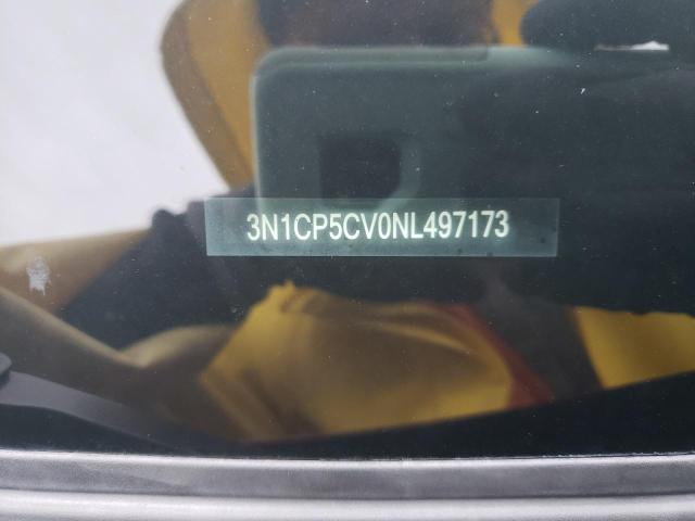 3N1CP5CV0NL497173 Nissan KICKS SV