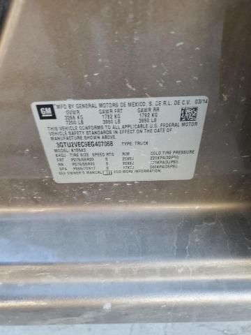 3GTU2VEC9EG407068 GMC Sierra K1500 Slt