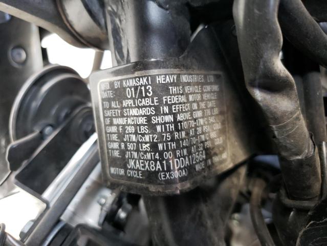 2013 KAWASAKI EX300 A - JKAEX8A11DDA12564