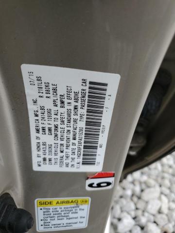 1HGCR6F5XFA015280 | 2015 HONDA ACCORD HYB