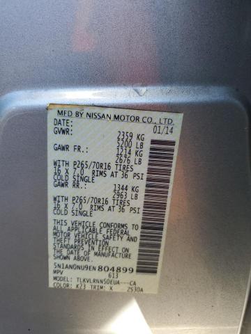 5N1AN0NU9EN804899 Nissan XTERRA X