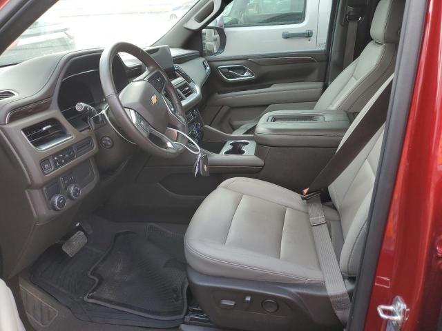  CHEVROLET TAHOE 2022 Червоний
