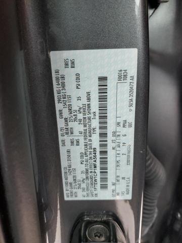 1FTEW1CP1MFA56499 Ford F150 Supercrew