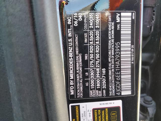 4JGDF6EE1HA793995 Mercedes-Benz Gls 450 4matic