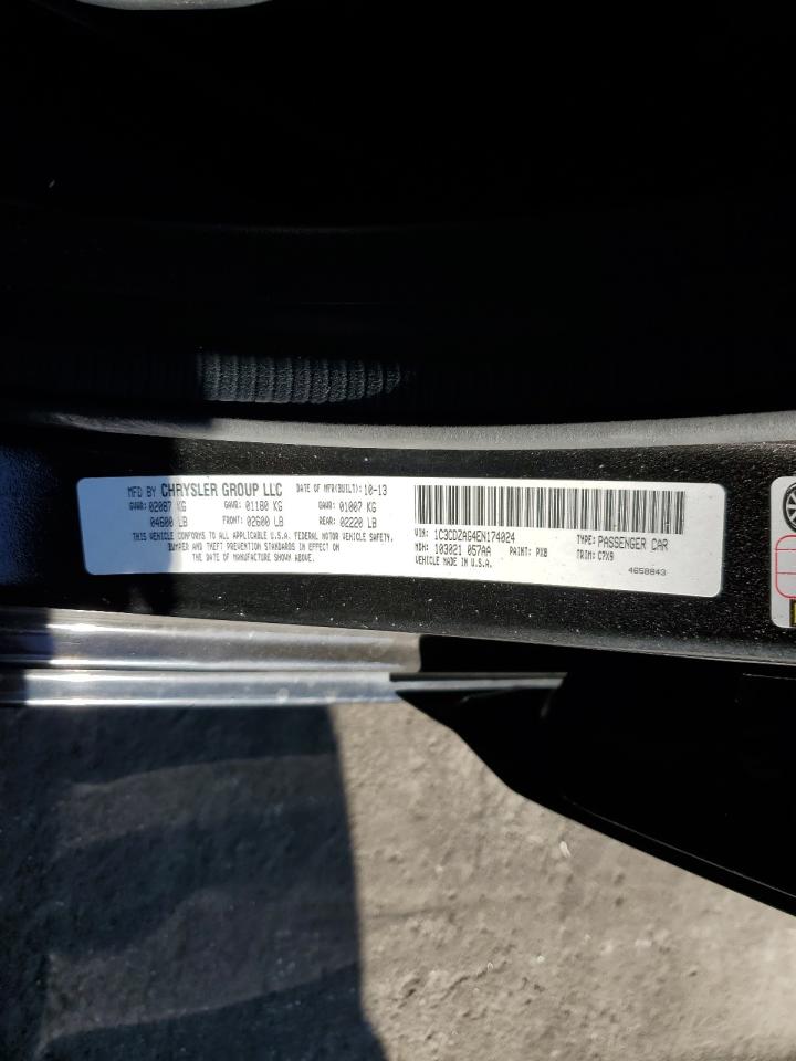 1C3CDZAG4EN174024 2014 Dodge Avenger Se 1C3CDZAG4EN174024 2014 Dodge Avenger Se