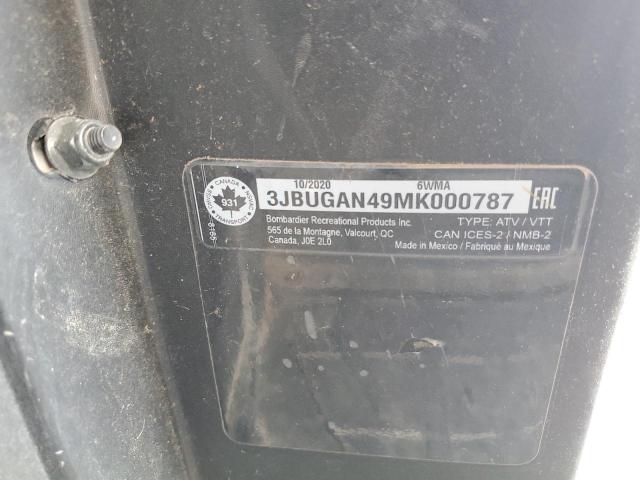 2021 CAN-AM DEFENDER H - 3JBUGAN49MK000787