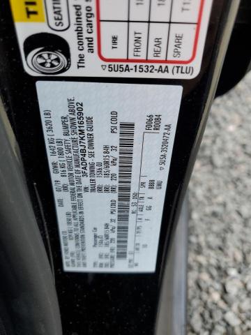 3FADP4BJ7KM165902 Ford FIESTA SE