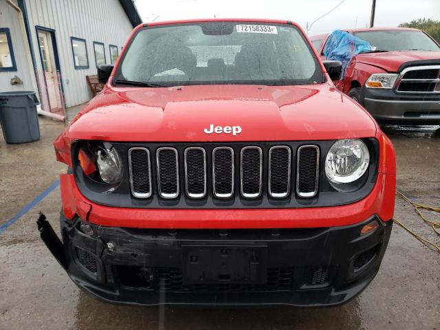 ZACCJAAH9HPE99424 | 2017 JEEP RENEGADE S