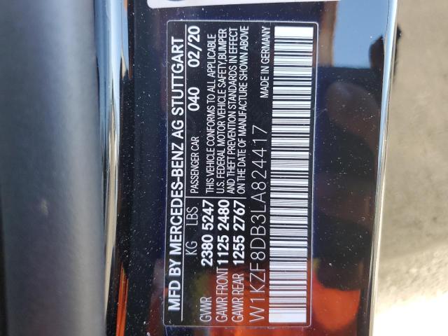 W1KZF8DB3LA824417 Mercedes-Benz E 350
