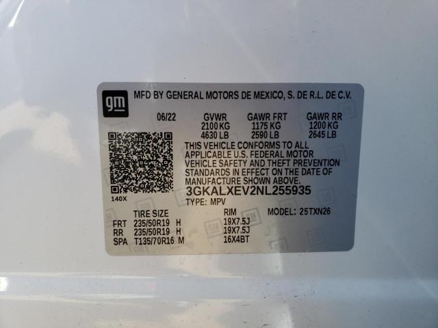  GMC TERRAIN 2022 Білий