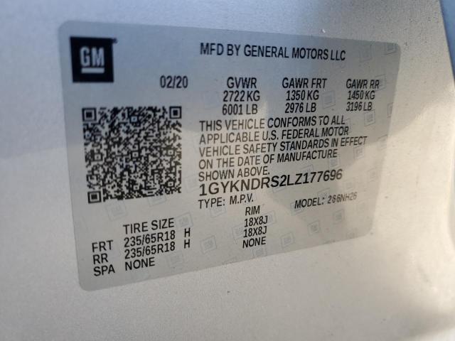 2020 CADILLAC XT5 PREMIU - 1GYKNDRS2LZ177696