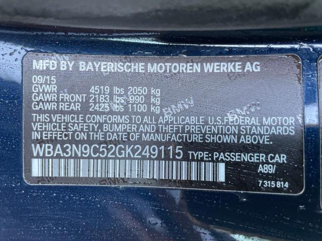 WBA3N9C52GK429115 BMW 428 XI