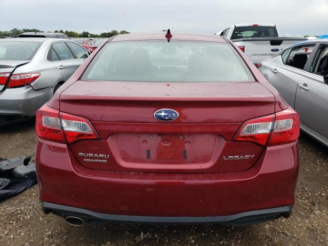  SUBARU LEGACY 2018 Червоний