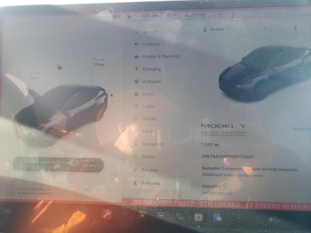 7SAYGDEF0PF714227 Tesla Model Y