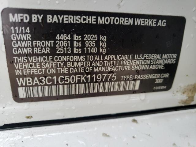 WBA3C1C50FK119775 BMW 328 I Sulev