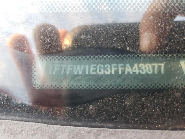 1FTFW1EG3FFA43077 Ford F150 Supercrew