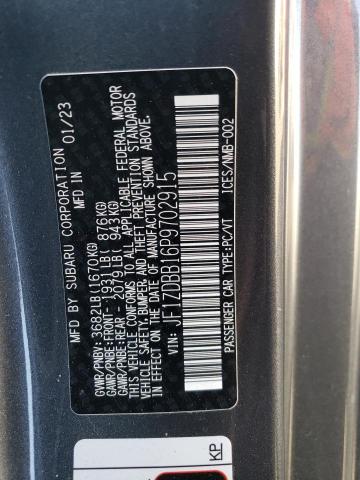 2023 SUBARU BRZ PREMIU JF1ZDBB16P9702915