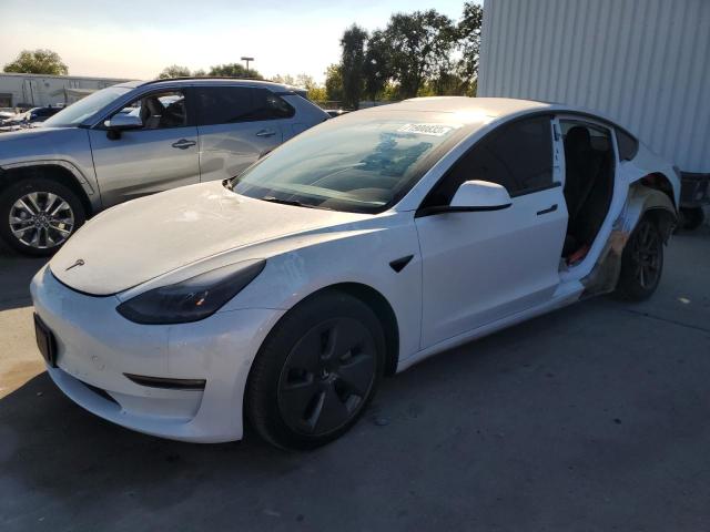 5YJ3E1EB1NF206967 | 2022 TESLA MODEL 3