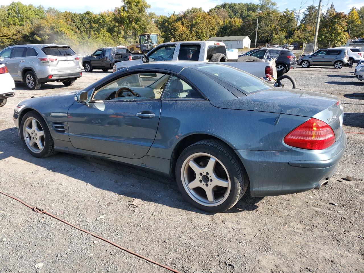 wdbsk75f63f049809 WDBSK75F63F049809 2003 Mercedes-Benz Sl 500R