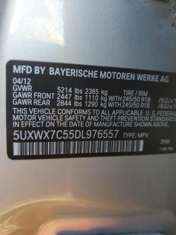 VIN 5UXWX7C55DL976557 2013 BMW X3, Xdrive35I no.13