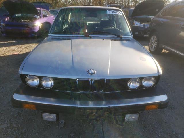 1983 BMW 528 E Automatic VIN: WBADK8309D9207748 Lot: 74534133