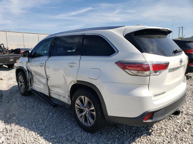 VIN 5TDKKRFH4FS069686 2015 Toyota Highlander, Xle no.2