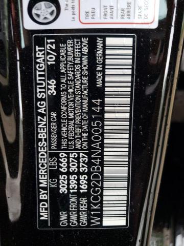 2022 MERCEDES-BENZ EQS SEDAN - W1KCG2DB4NA005144
