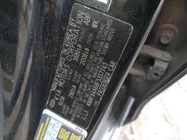 KNAFX4A68F5357743 KIA FORTE LX