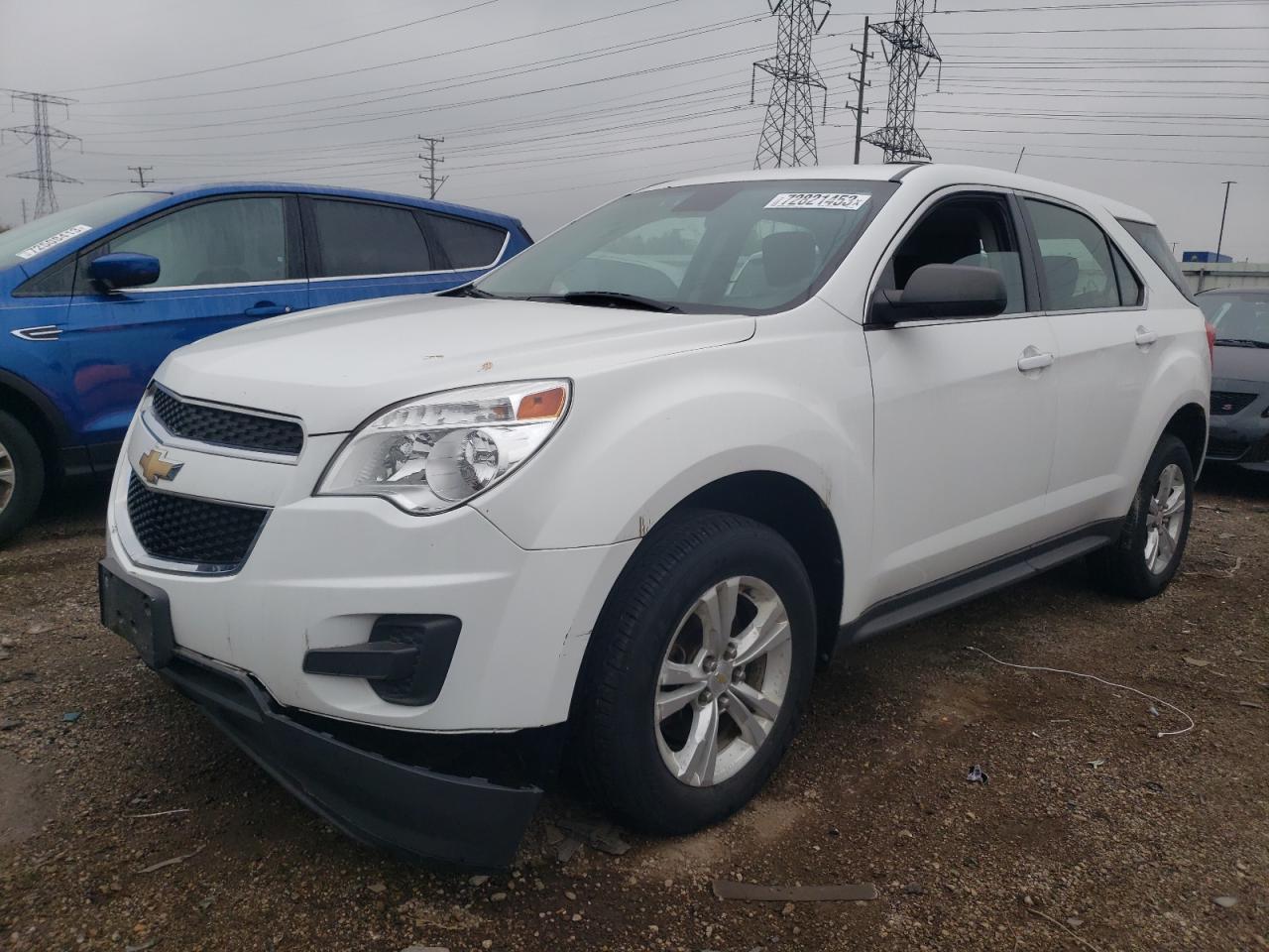 2012 Chevrolet Equinox Ls vin: 2GNALBEK1C6216945