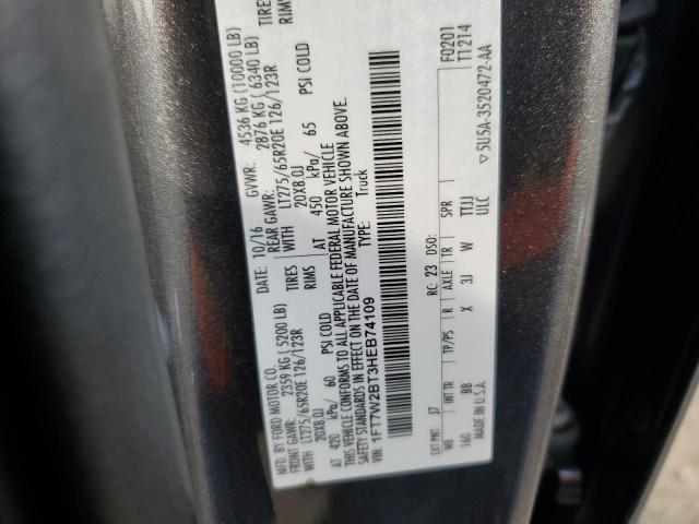 1FT7W2BT3HEB74109 Ford F250 Super Duty
