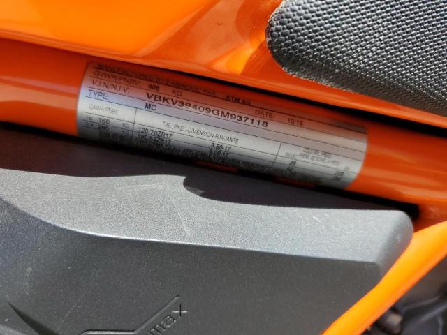 2016 KTM 1290 SUPER - VBKV39409GM937118