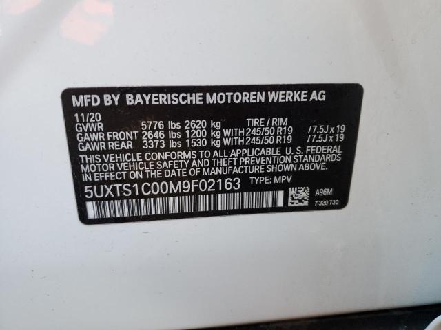 5UXTS1C00M9F02163 2021 BMW X3, photo no. 13