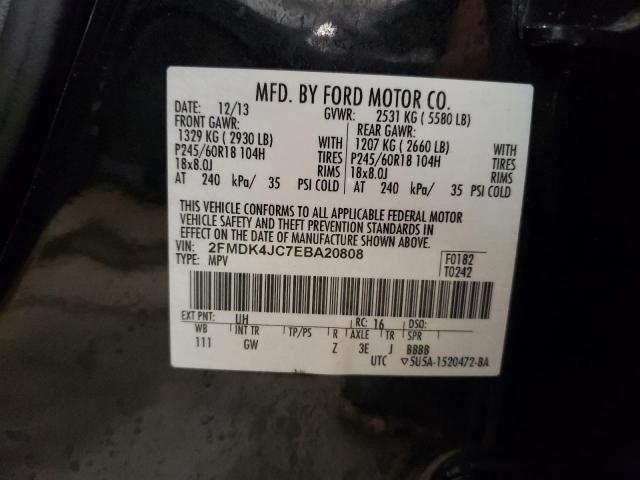 2FMDK4JC7EBA20808 Ford EDGE SEL