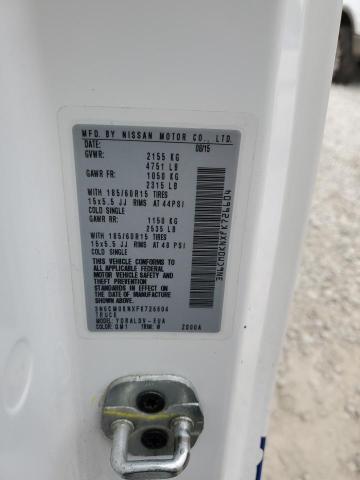 2015 NISSAN NV200 2.5S - 3N6CM0KNXFK726604