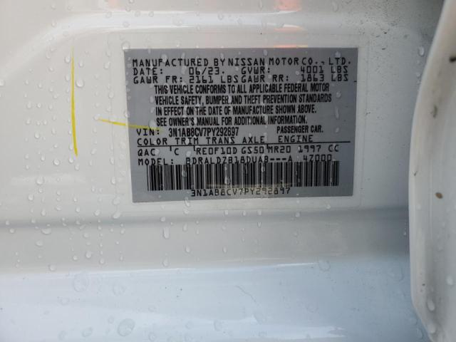  NISSAN SENTRA 2023 Білий