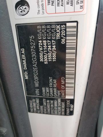 2016 MERCEDES-BENZ METRIS - WD3PG2EA2G3075275