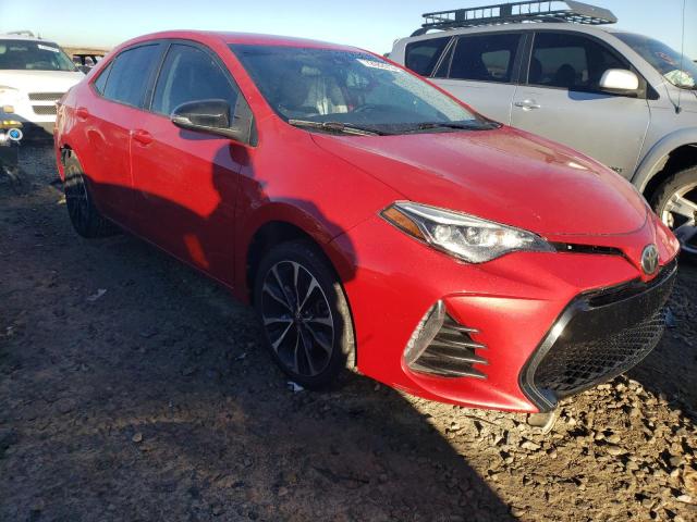  TOYOTA COROLLA 2019 Червоний
