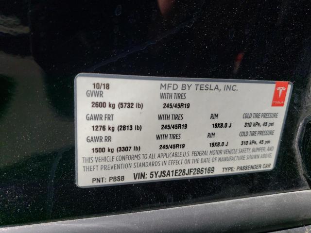 5YJSA1E28JF286169 Tesla MODEL S