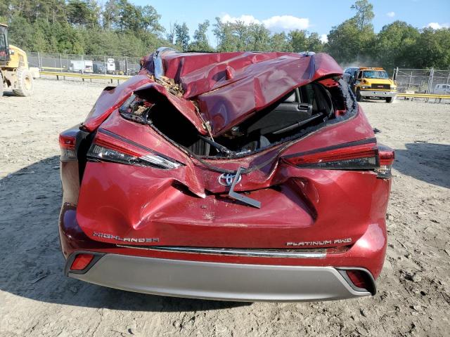 VIN 5TDFZRBH1NS237060 2022 Toyota Highlander, Platinum no.6