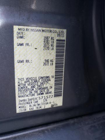 1N4BL3AP1FC571572 Nissan Altima 3.5s