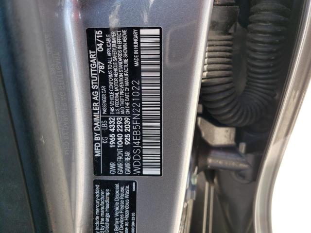 WDDSJ4EB5FN221022 Mercedes-Benz CLA 250