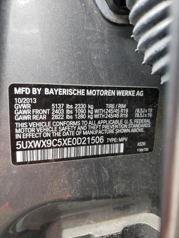 5UXWX9C5XE0D21506 2014 BMW X3, photo no. 12