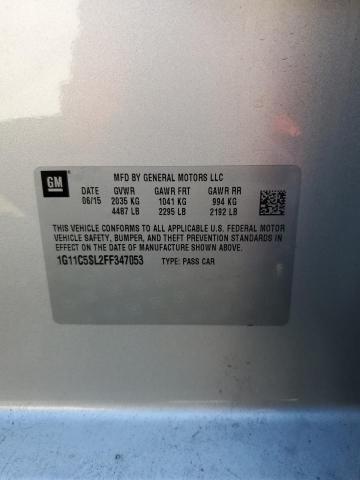 1G11C5SL2FF347053 Chevrolet MALIBU 1LT