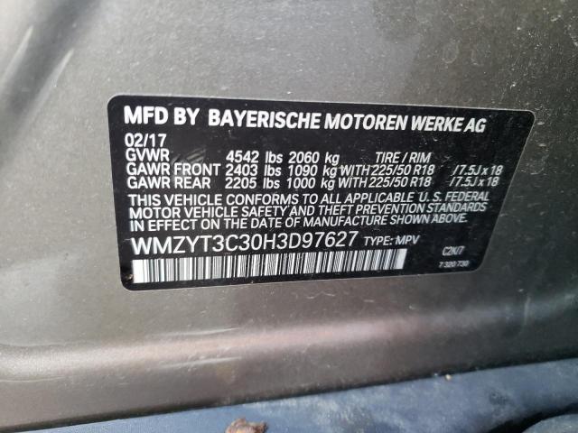 WMZYT3C30H3D97627 Mini Cooper S Countryman