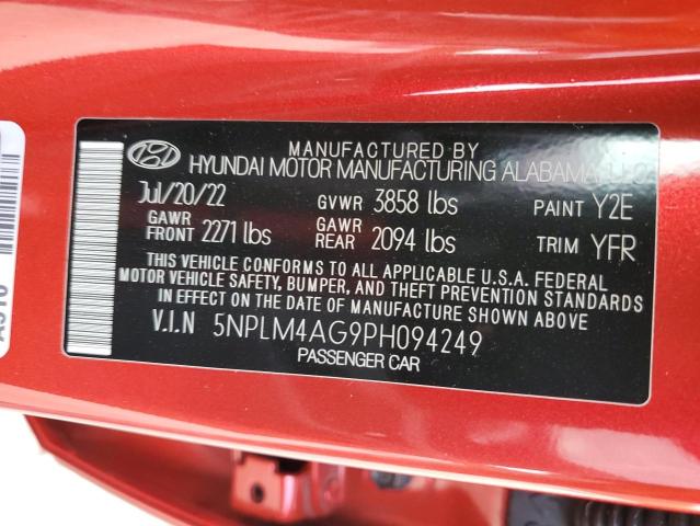 2023 HYUNDAI OTHER 5NPLM4AG9PH094249