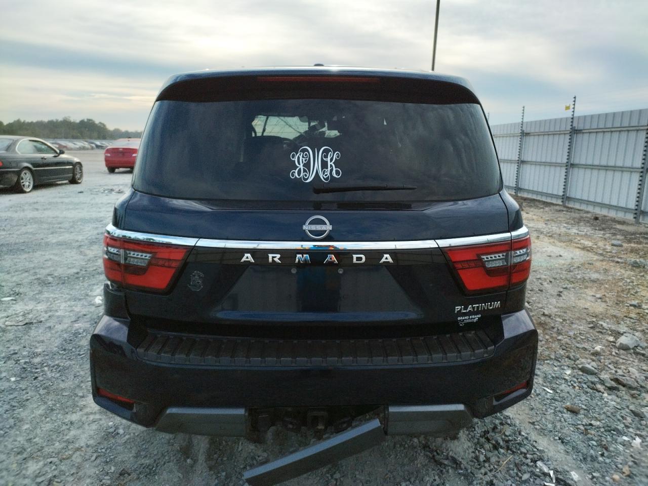 2022 Nissan Armada at NC Lumberton Copart lot 71770453