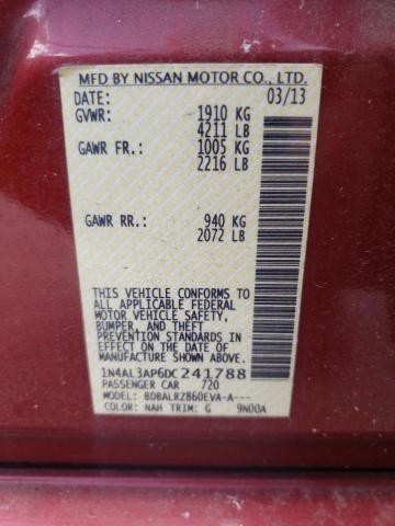 1N4AL3AP6DC241788 2013 Nissan Altima 2.5