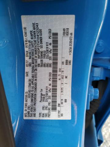 WF0DP3TH1H4123243 Ford FOCUS RS