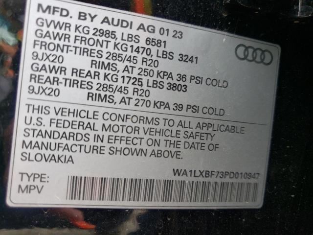 WA1LXBF73PD010947 Audi Q7 PREMIUM 12